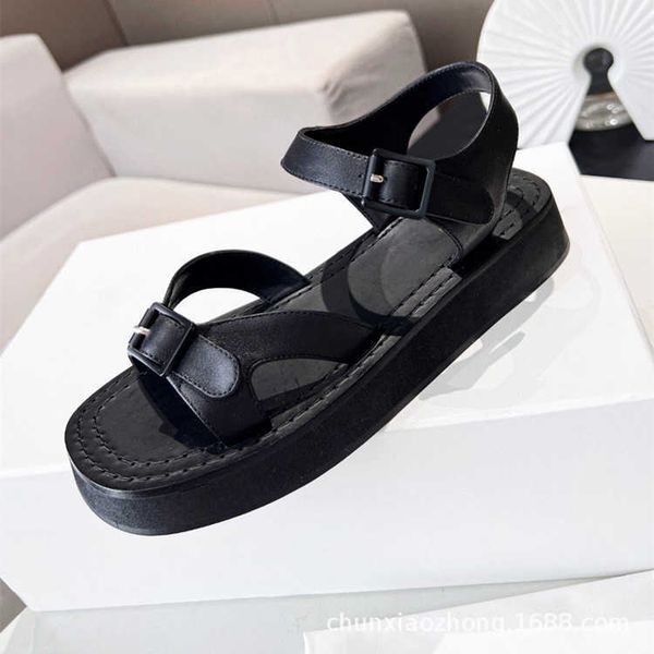 designer the row sandals french lady leather toe clip square kitten heel luxury casual comfortable outdoor party slippers jwln, Black
designer the row sandals french lady leather toe clip square kitten heel luxury casual comfortable outdoor party slippers jwln, Black