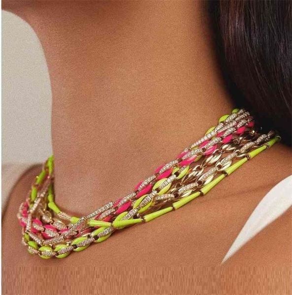new design fashion women jewelry 7 colorful candy neon enamel coffee beaded link chain rainbow choker necklace 3210cm 2103311977941, Silver
new design fashion women jewelry 7 colorful candy neon enamel coffee beaded link chain rainbow choker necklace 3210cm 2103311977941, Silver