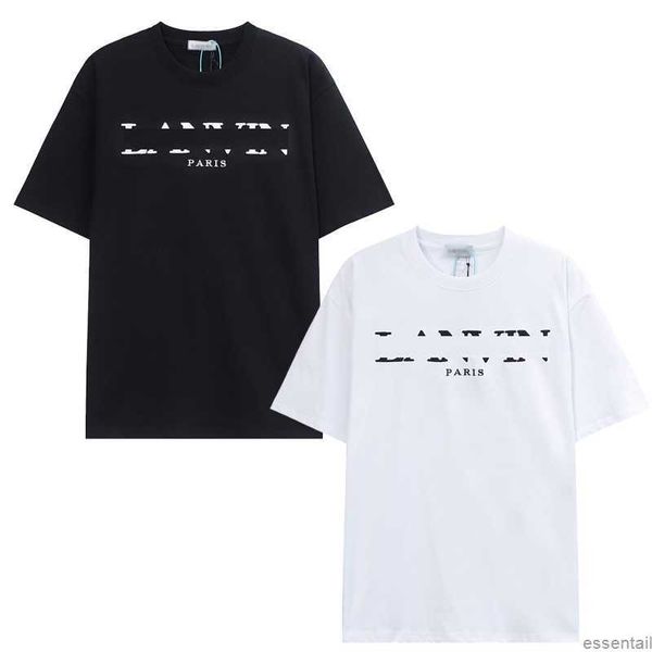 2023 lanvins designer men's t-shirts luxury embroidery letter short sleeve crewneck tees casual cotton tees sports t shirts women', White;black 
2023 lanvins designer men's t-shirts luxury embroidery letter short sleeve crewneck tees casual cotton tees sports t shirts women', White;black
