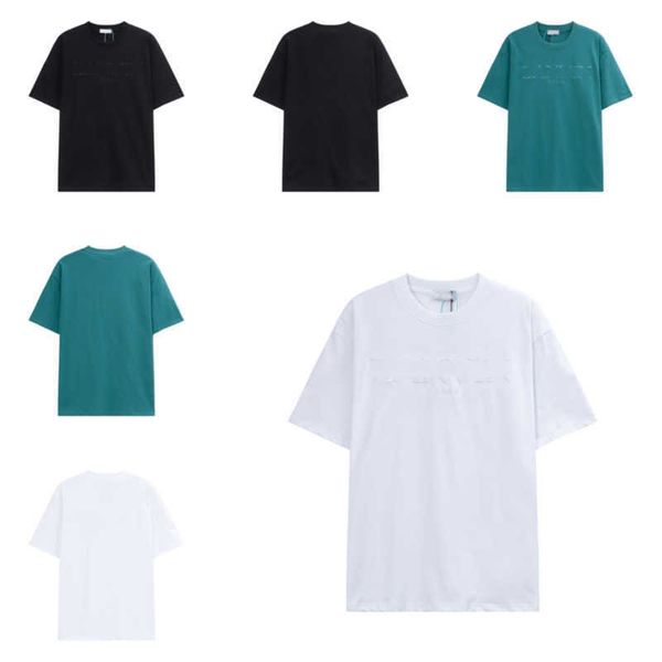 designers t shirt lanvins men womens short sleeve tees 2023 summer cotton luxury casual loose crew neck t-shirts high street fashion clothin, White;black
designers t shirt lanvins men womens short sleeve tees 2023 summer cotton luxury casual loose crew neck t-shirts high street fashion clothin, White;black