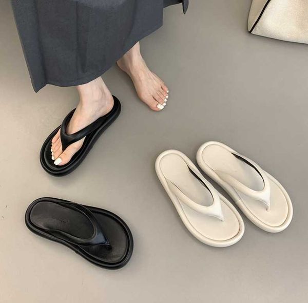 the row the clamping slippers row people's slippers women's 2023 summer new bread thick sole simple fairy style clamping slippers, Black
the row the clamping slippers row people's slippers women's 2023 summer new bread thick sole simple fairy style clamping slippers, Black