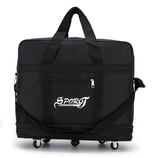 trolley bag short distance travel men's and women's large capacity luggage trolley case travel bag travel bag portable travel bag
