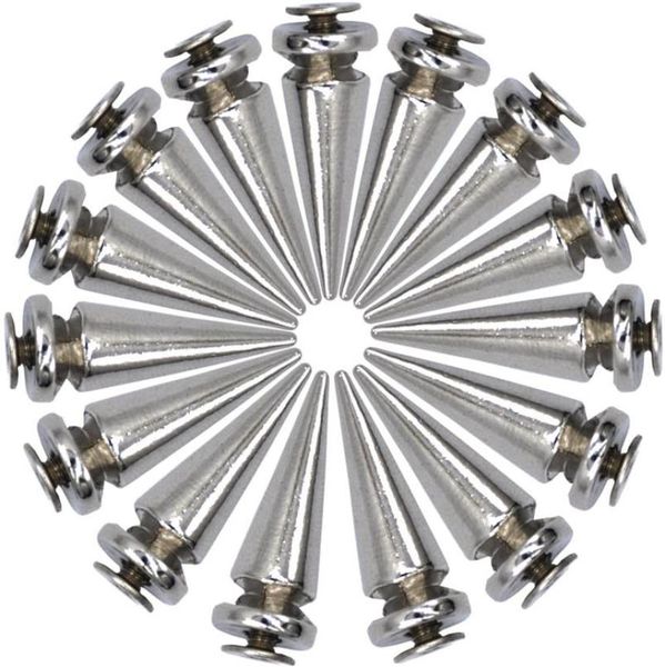 tsunshine 25mm dull silver metal bullet tree spikes and studs leather craft accessories metals diy jewelry18451096109, Black
tsunshine 25mm dull silver metal bullet tree spikes and studs leather craft accessories metals diy jewelry18451096109, Black