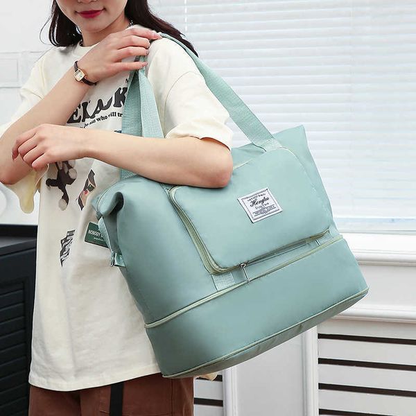 travel bag dry wet separation exercise handheld one shoulder yoga fitness bag large capacity waterproof travel bag
travel bag dry wet separation exercise handheld one shoulder yoga fitness bag large capacity waterproof travel bag