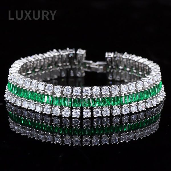 bangle luxury trendy green white color super flash cubic zirconia bracelets for women party jewelry cx830, Black
bangle luxury trendy green white color super flash cubic zirconia bracelets for women party jewelry cx830, Black