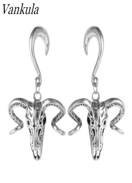 vankula new arrival ear dangle hooks 316l stainless steel ear gauges expander body jewelry cool style plugs piercing 2pcs2603212, Slivery;golden
vankula new arrival ear dangle hooks 316l stainless steel ear gauges expander body jewelry cool style plugs piercing 2pcs2603212, Slivery;golden