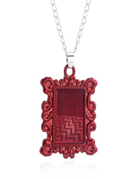 american tv twin peaks red frame pendant necklace woman man jewelry accessories souvenir gift necklaces1444636, Silver
american tv twin peaks red frame pendant necklace woman man jewelry accessories souvenir gift necklaces1444636, Silver