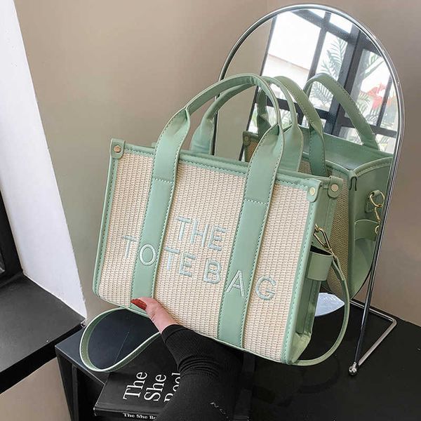 the tote bag crossbody women's bag large capacity summer letter handheld grass woven backpack shoulder tote bag bags handbags women
the tote bag crossbody women's bag large capacity summer letter handheld grass woven backpack shoulder tote bag bags handbags women