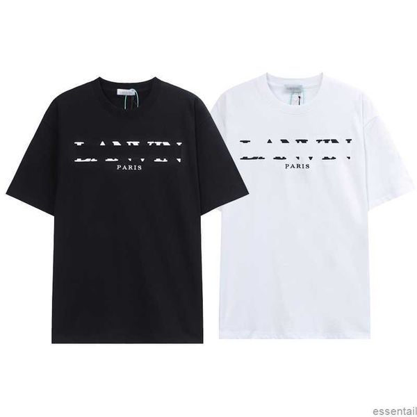 summer men's t-shirts embroidery lanvins letter designer short-sleeve tees casual women's pure cotton sports thirts white black fa
summer men's t-shirts embroidery lanvins letter designer short-sleeve tees casual women's pure cotton sports thirts white black fa