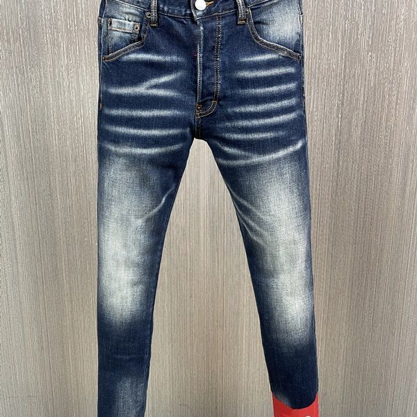 italian fashion european and american men's casual jeans high-end washed hand polished quality optimized 9887, Blue
italian fashion european and american men's casual jeans high-end washed hand polished quality optimized 9887, Blue