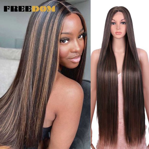 synthetic lace front wigs 38 inch long straight lace wig pink red ginger blue white cosplay wigs for black women 230524, Black;brown
synthetic lace front wigs 38 inch long straight lace wig pink red ginger blue white cosplay wigs for black women 230524, Black;brown