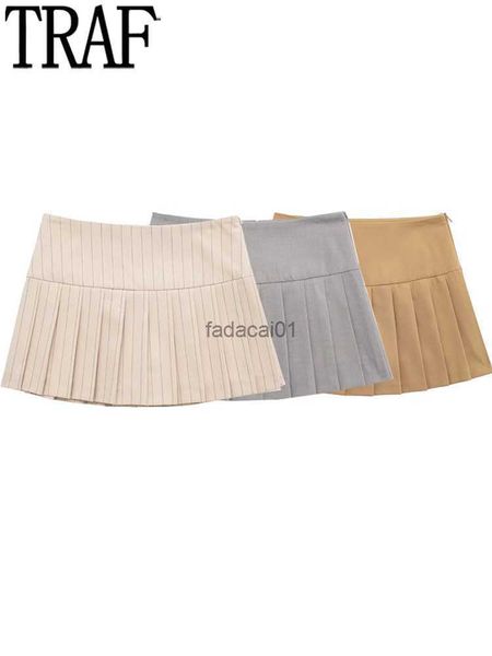 traf pleated skirt shorts women high waist skorts for women streetwear short skirts woman fashion 2023 school grey mini skirt l230621, Black
traf pleated skirt shorts women high waist skorts for women streetwear short skirts woman fashion 2023 school grey mini skirt l230621, Black