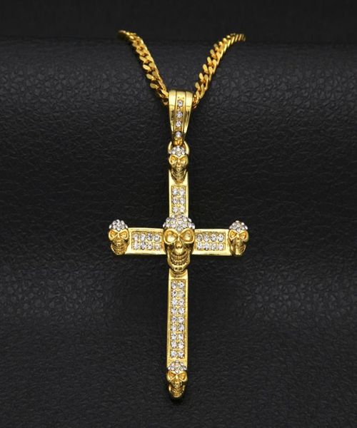 personality men hiphop necklace fashion jewelry crystal skull cross pendants necklaces chokers gothic punk party gifts for men nl8550050, Silver
personality men hiphop necklace fashion jewelry crystal skull cross pendants necklaces chokers gothic punk party gifts for men nl8550050, Silver