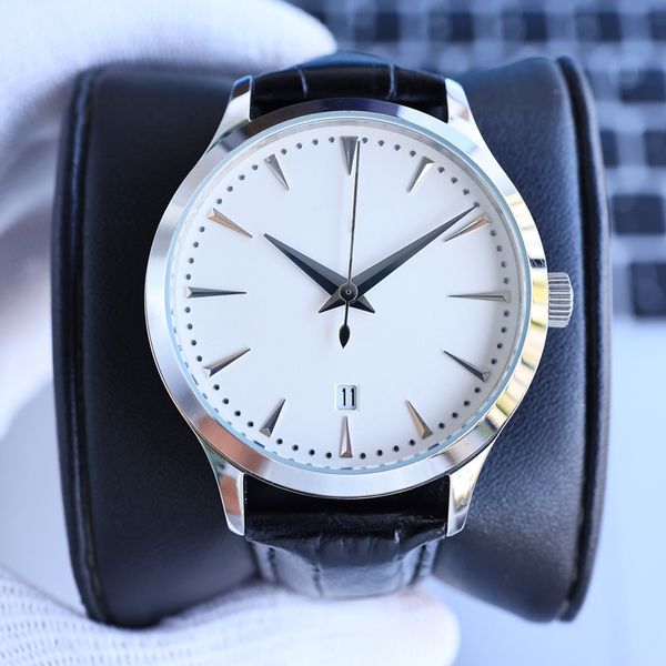 mens automatic watch 40mm mechanical movement business wristwatch fashion montres de luxe watch for men, Slivery;brown
mens automatic watch 40mm mechanical movement business wristwatch fashion montres de luxe watch for men, Slivery;brown