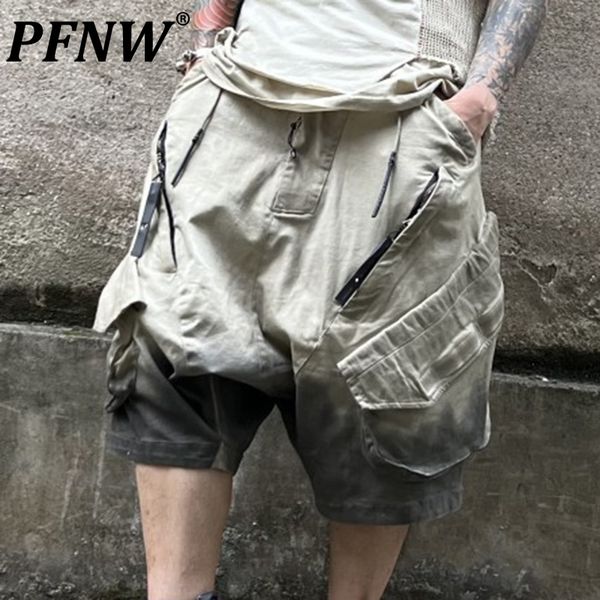 men's shorts pfnw spring summer loose straight cargo pants darkwear functional vintage fashion niche casual hiphop trousers 28a2874 230, White;black
men's shorts pfnw spring summer loose straight cargo pants darkwear functional vintage fashion niche casual hiphop trousers 28a2874 230, White;black