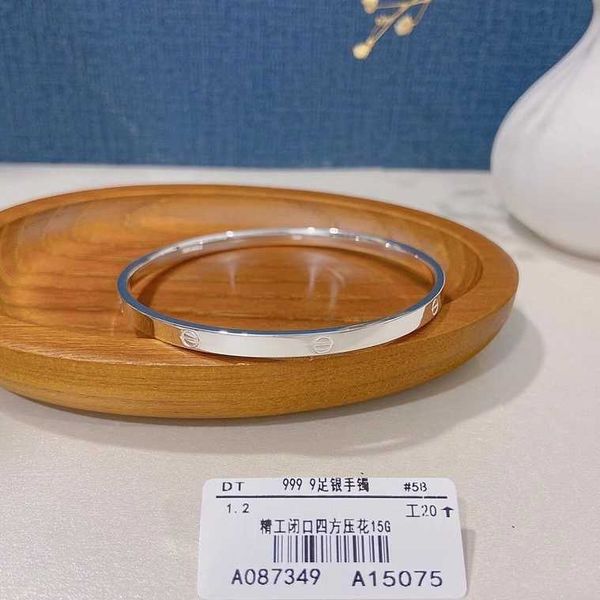 designer new shuibei silver shop pure bracelet classic solid closed fashionable foot 9999 young slim shiny face small ring mouth 52 hnr0 bml, Black
designer new shuibei silver shop pure bracelet classic solid closed fashionable foot 9999 young slim shiny face small ring mouth 52 hnr0 bml, Black