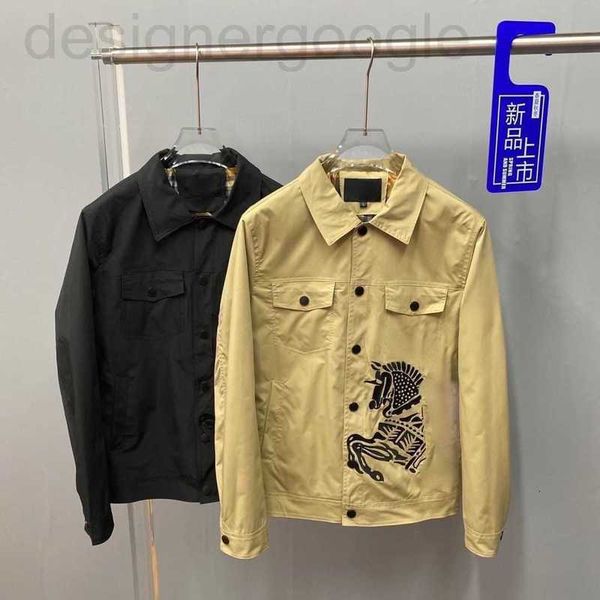 men's jackets designer luxury colthing mens jacket tb warhorse embroidered cardigan coat burb jacket slim fit casual men polo jackets 4, Black;brown
men's jackets designer luxury colthing mens jacket tb warhorse embroidered cardigan coat burb jacket slim fit casual men polo jackets 4, Black;brown