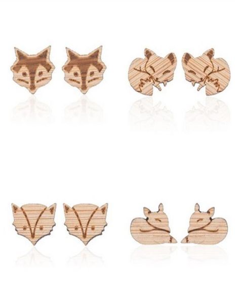 handmade wood ear studs fox charm light weight stud earrings fashion jewelry party gift original color wood earrings8226777, Golden;silver
handmade wood ear studs fox charm light weight stud earrings fashion jewelry party gift original color wood earrings8226777, Golden;silver