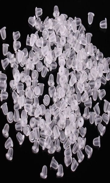 100x clear soft plastic silicone rubber earring backs sers earstud earring plugs back caps clear lock ser earnut findings 6628379, White
100x clear soft plastic silicone rubber earring backs sers earstud earring plugs back caps clear lock ser earnut findings 6628379, White