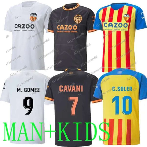 22 23 valencia soccer jerseys cavani 7 guedes gameiro camisetas de futbol rodrigo gaya m.gomez men kids kit football shirts 2022 2023, Black;yellow
22 23 valencia soccer jerseys cavani 7 guedes gameiro camisetas de futbol rodrigo gaya m.gomez men kids kit football shirts 2022 2023, Black;yellow