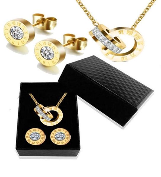 new fashion women necklace stainless steel necklace set roman numeral luxury jewelry women wedding jewelry1623456, Silver
new fashion women necklace stainless steel necklace set roman numeral luxury jewelry women wedding jewelry1623456, Silver