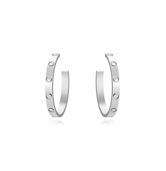 large hoop huggie screw love earrings for women ladies girls gift jewelry 316l titanium steel famous brand jewelry surface width5659517, Golden;silver
large hoop huggie screw love earrings for women ladies girls gift jewelry 316l titanium steel famous brand jewelry surface width5659517, Golden;silver