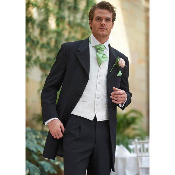 men's suits blazers 2 piece middlelong style singe breasted slim fit business casual groom for wedding blazerpants 230625, White;black
men's suits blazers 2 piece middlelong style singe breasted slim fit business casual groom for wedding blazerpants 230625, White;black