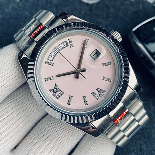 rolej mens watch montre de luxe 40mm womens watches 2813 automatic movement full stainless steel waterproof luminous mechanical wristwatches, Slivery;brown
rolej mens watch montre de luxe 40mm womens watches 2813 automatic movement full stainless steel waterproof luminous mechanical wristwatches, Slivery;brown