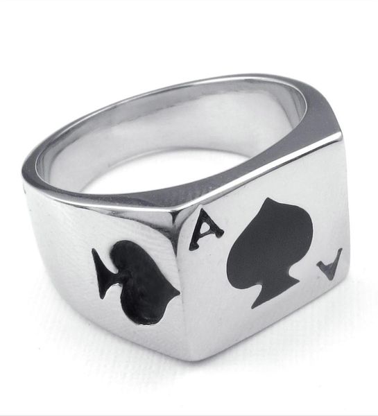 selling jewelry mens stainless steel ring poker spade ace personalized fashion 316l stainless steel ring1158137, Slivery;golden
selling jewelry mens stainless steel ring poker spade ace personalized fashion 316l stainless steel ring1158137, Slivery;golden