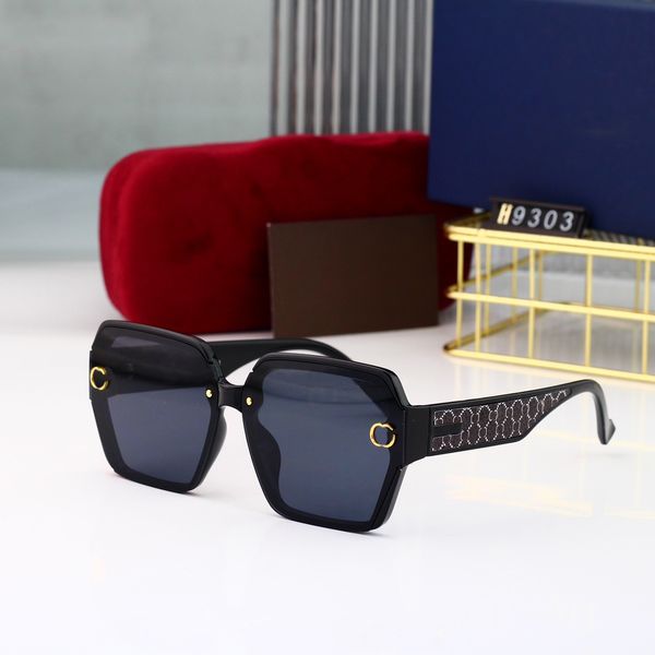 luxury sunglasses for men women designer sun glasses fashion brand sunscreen beach shading uv protection polarized eyeglass trendy 9303 gogg, White;black
luxury sunglasses for men women designer sun glasses fashion brand sunscreen beach shading uv protection polarized eyeglass trendy 9303 gogg, White;black