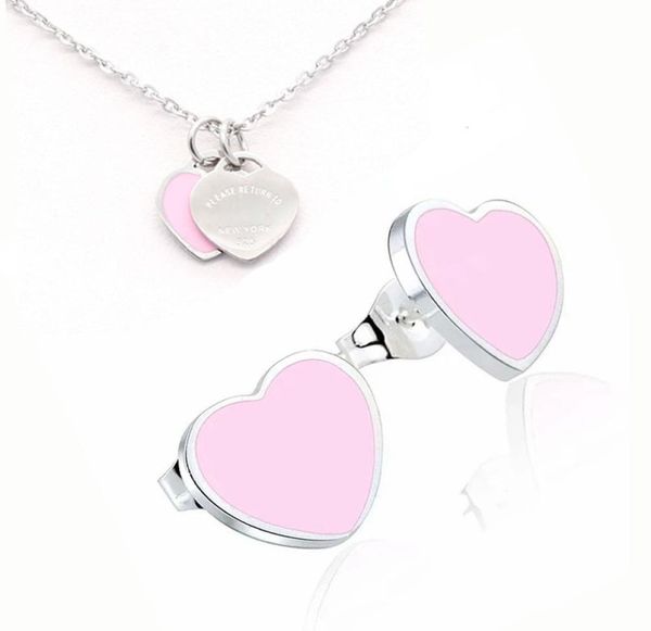 vintage enamel pink green heart charms necklace and earring jewelry set pendant women men chain stainless jewellry sets9982790, Silver
vintage enamel pink green heart charms necklace and earring jewelry set pendant women men chain stainless jewellry sets9982790, Silver