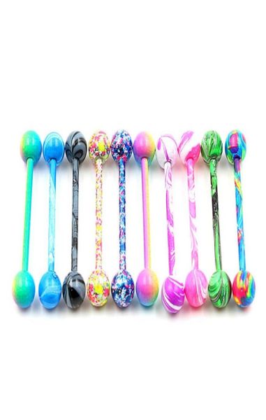 bulk colorful flexible barbell stud tongue ring ball bars body piercing ps20331834761, Silver
bulk colorful flexible barbell stud tongue ring ball bars body piercing ps20331834761, Silver