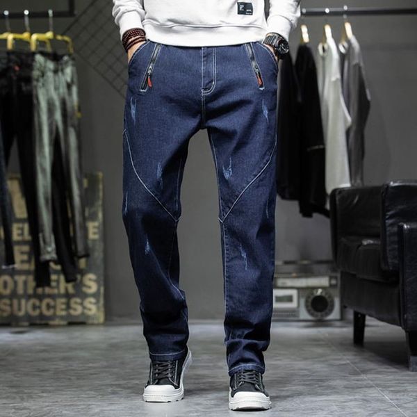 men's jeans harem elasticity loose mens hiphop baggy denim pants leisure men clothing cargo trousers big size 44 bottoms 230625, Blue
men's jeans harem elasticity loose mens hiphop baggy denim pants leisure men clothing cargo trousers big size 44 bottoms 230625, Blue