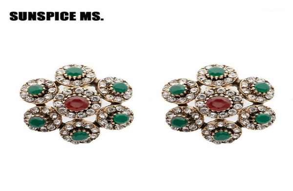 2020 full rhinestone round stud earrings for women turkish antique bronze resin natural stone earring vintage crystal jewlery14096553, Golden;silver
2020 full rhinestone round stud earrings for women turkish antique bronze resin natural stone earring vintage crystal jewlery14096553, Golden;silver