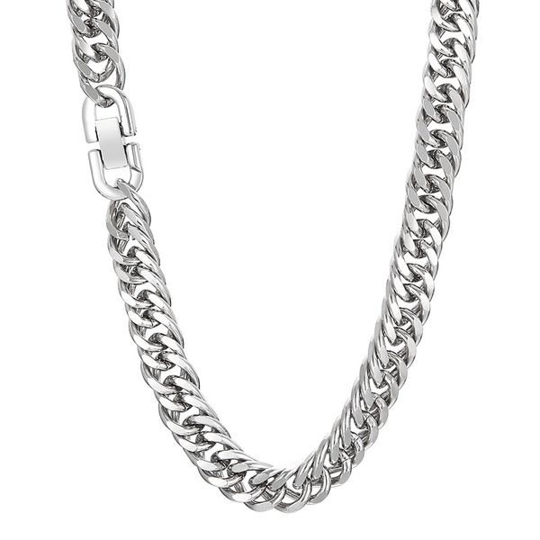 10mm 18-30inch mens necklace stainless steel double link curb chain silver fashion jewelry for father .husband .boyfriends gifts
10mm 18-30inch mens necklace stainless steel double link curb chain silver fashion jewelry for father .husband .boyfriends gifts