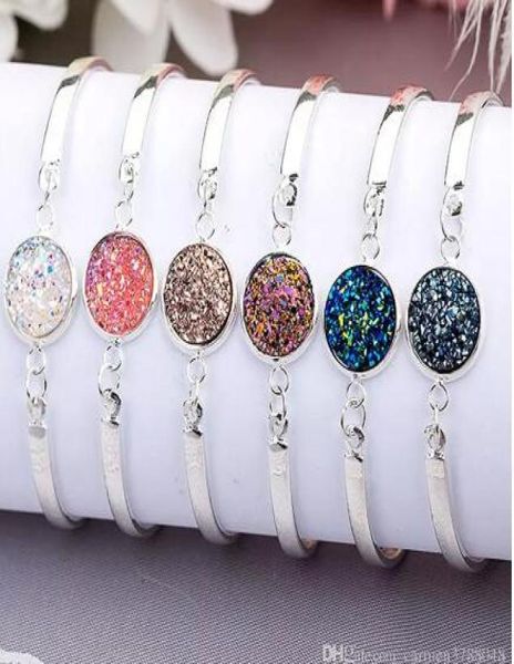 vintage bracelet natural geode stone jewelry silver gold love bangles for women jewelry party wedding accessory1304548, Golden;silver
vintage bracelet natural geode stone jewelry silver gold love bangles for women jewelry party wedding accessory1304548, Golden;silver