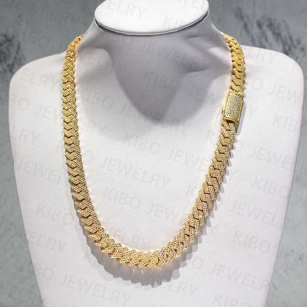 luxury hip hop jewelry gold plated 12mm prong setting 925 silver vvs moissanite cuban link chain necklace
luxury hip hop jewelry gold plated 12mm prong setting 925 silver vvs moissanite cuban link chain necklace