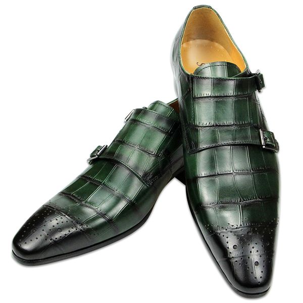 genuine leather shoe mens workplace low business dress suit leather shoes men crocodile pattern leather business shoe, Black
genuine leather shoe mens workplace low business dress suit leather shoes men crocodile pattern leather business shoe, Black