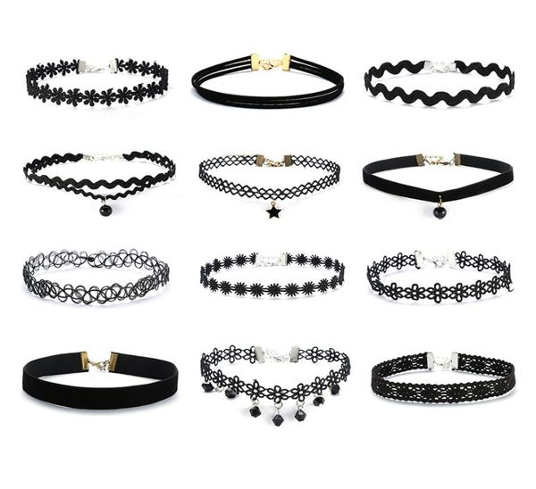 multilayer tattoo choker necklace charm long tassel adjustable pendants necklaces for women black lace chokers8185743, Golden;silver
multilayer tattoo choker necklace charm long tassel adjustable pendants necklaces for women black lace chokers8185743, Golden;silver