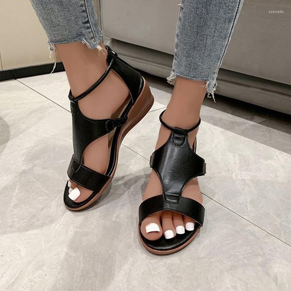 sandals rome wedges women summer mid heels open toe slides casual sport large size 43 slippers pumps dress mujer shoes, Black
sandals rome wedges women summer mid heels open toe slides casual sport large size 43 slippers pumps dress mujer shoes, Black