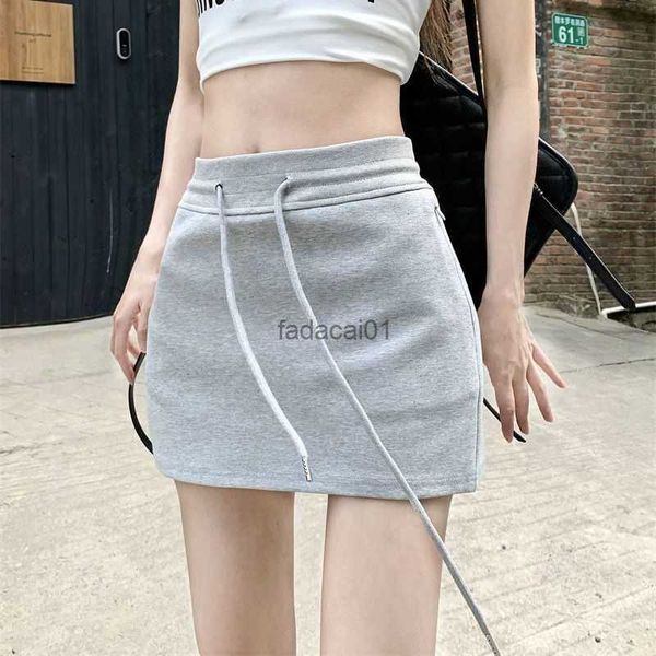 houzhou casual mini skirt for women summer drawstring sports high waist basic solid slim aline short skirt y2k skort korean l230621, Black
houzhou casual mini skirt for women summer drawstring sports high waist basic solid slim aline short skirt y2k skort korean l230621, Black