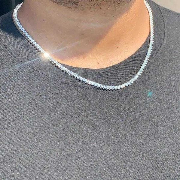 iced out fine jewelry tennis chain 3 prong 925 sterling silver 3mm vvs moissanite hip hop tennis necklace
iced out fine jewelry tennis chain 3 prong 925 sterling silver 3mm vvs moissanite hip hop tennis necklace