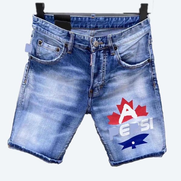 summer new d2 jeans fashion slim washed light color printing letters denim shorts five points denim pants size 4xl-5xl, Blue
summer new d2 jeans fashion slim washed light color printing letters denim shorts five points denim pants size 4xl-5xl, Blue