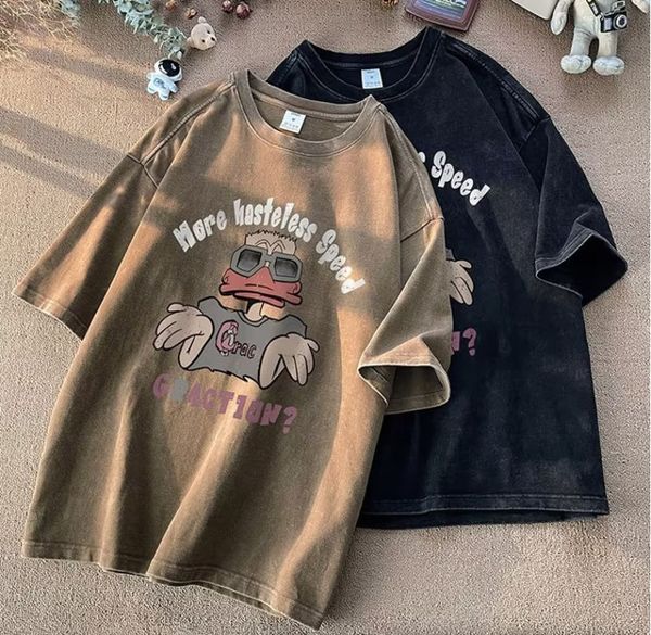 2023 fashion men's t-shirts american heavyweight short sleeve t-shirt men's designer casual tees retro street loose streetwear, White;black
2023 fashion men's t-shirts american heavyweight short sleeve t-shirt men's designer casual tees retro street loose streetwear, White;black