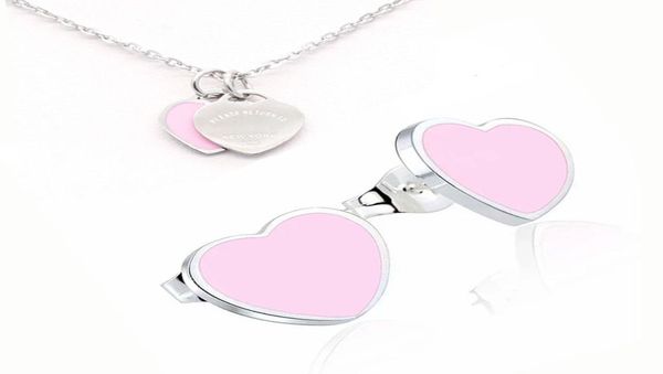 vintage enamel pink green heart charms necklace and earring jewelry set pendant women men chain stainless jewellry sets2156212, Silver
vintage enamel pink green heart charms necklace and earring jewelry set pendant women men chain stainless jewellry sets2156212, Silver