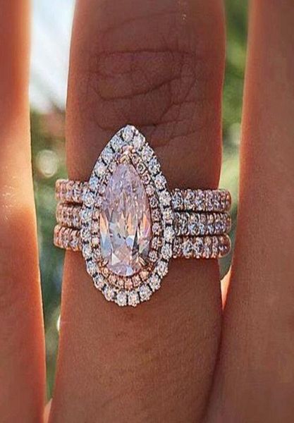 925 sterling silver pink water drop shape engagement ring for women lady finger brand party gift whole jewelry moonso r49979653136, Golden;silver
925 sterling silver pink water drop shape engagement ring for women lady finger brand party gift whole jewelry moonso r49979653136, Golden;silver