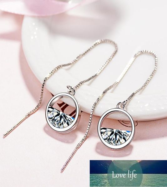 stud 925 sterling silver dazzling cz zircon charm for women long tassel earrings ear line pendientes fashion jewelry factory 9876123, Golden;silver
stud 925 sterling silver dazzling cz zircon charm for women long tassel earrings ear line pendientes fashion jewelry factory 9876123, Golden;silver