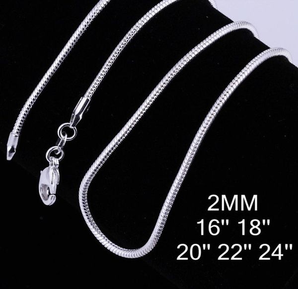 fashion 925 sterling silver chain necklaces charm thin cable wide 2mm chain fit pendant jewelry5903284
fashion 925 sterling silver chain necklaces charm thin cable wide 2mm chain fit pendant jewelry5903284