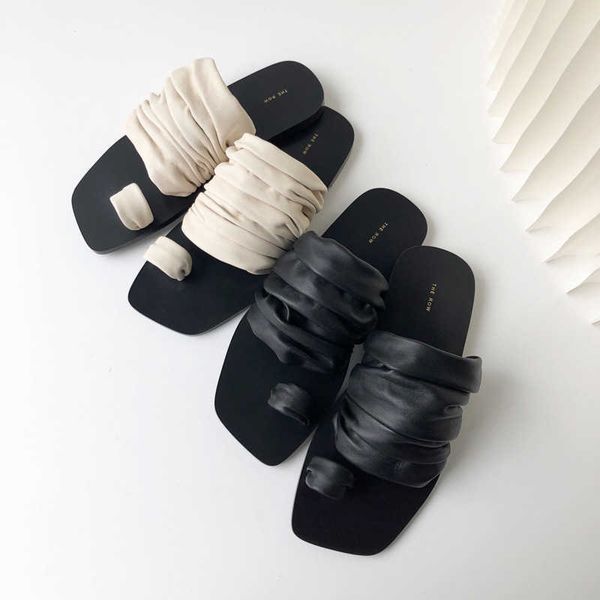 designer the row sandals french lady leather toe clip square kitten heel luxury casual comfortable outdoor party slippers 7srk, Black
designer the row sandals french lady leather toe clip square kitten heel luxury casual comfortable outdoor party slippers 7srk, Black