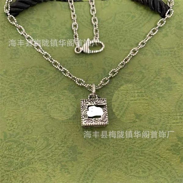 2023 gujia vine pattern hollow out 3d g necklace men's s925 all over sterling old thai silver fashion
2023 gujia vine pattern hollow out 3d g necklace men's s925 all over sterling old thai silver fashion